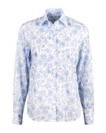 Siri Light Blue Floral Shirt