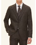 Brown Regular fit Wool Blazer