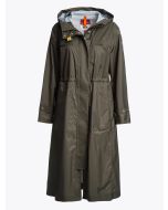 Yakura Dark Mud Waterproof Trench Coat