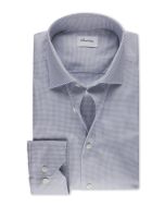 Gray Houndstooth Oxford Shirt