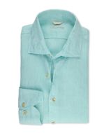 Turquoise Linen Shirt