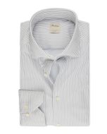 Gray Striped Jersey Shirt