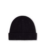 Navy Merino Wool Hat