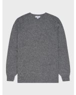 Gray Melange Lambswool Jumper