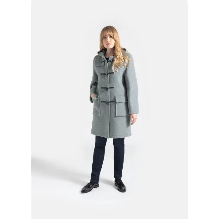 Silver Women s Duffle Coat