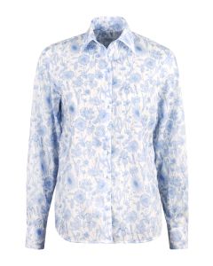 Siri Light Blue Floral Shirt