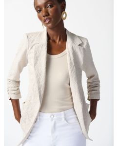 Light Beige Jacquard Blazer