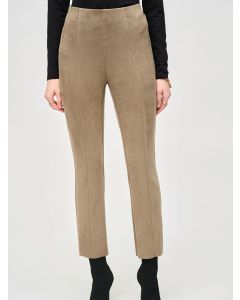 Java Faux Suede Flared Pants