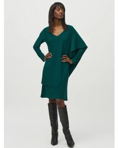 Green Silky Knit Dress