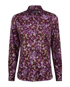 Sofie Dark Pink Floral Shirt