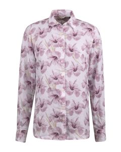 Sofie Pink Floral Linen Shirt