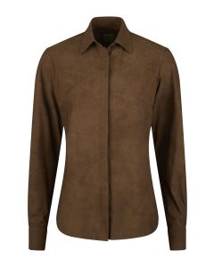 Sofie Brown Jersey Shirt