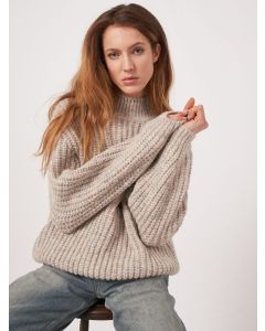 Chunky Rib Knit Sweater