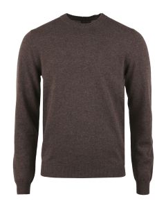 Brown Cashmere Crewneck