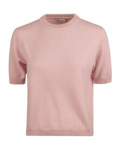 Janet Light Pink Cashmere Top