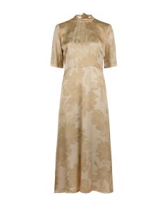 Isla Light Beige Floral Dress