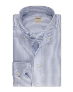 Blue Striped BD Oxford Shirt