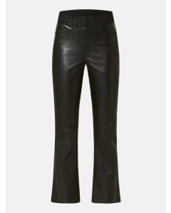 Black Felice Vegan Leather Pants