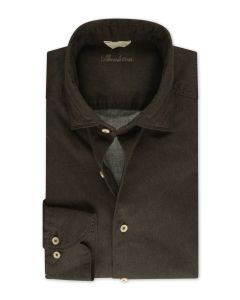 Brown Oxford Shirt