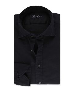 Black Casual Denim Shirt