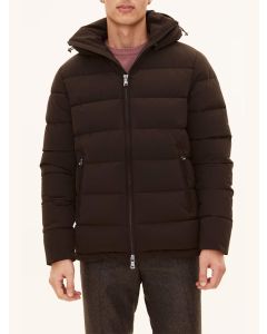 Dark Brown Puffer Jacket