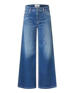 Blue Palazzo Flared Jeans