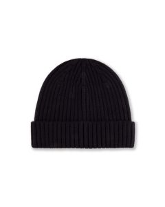 Navy Merino Wool Hat