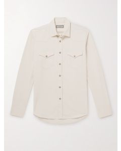 Off-white Western Denim Shirt