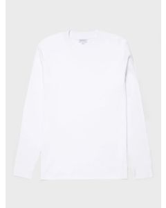 White Heavy Long Sleeve T-shirt